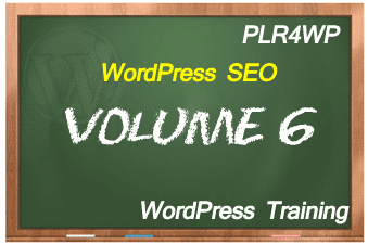 plr4wp Volume 6 WordPress SEO