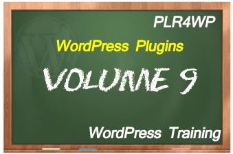 plr4wp Volume 9 WordPress Plugins