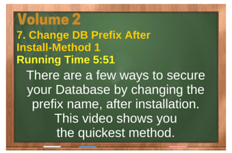 plr4wp Vol 2 Video 7 Change DB Prefix After Install-Method 1