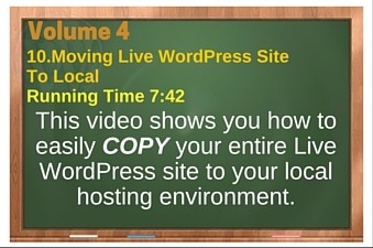 plr4wp Vol 4 Video 10 Moving Live WordPress Site To Local