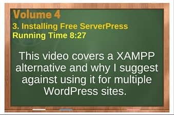 plr4wp Vol 4 Video 3 Installing Free ServerPress