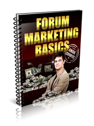 Forum Marketing Basics