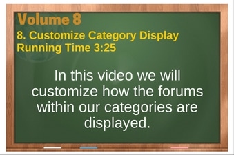 PLR 4 WordPress Vol 8 Video 8 Customize Category Display
