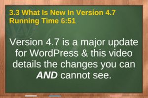 Video 3.3 whats new in WordPress 4.7