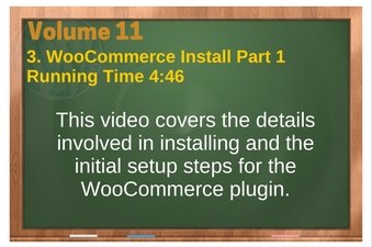 PLR 4 WordPress Vol 11 Video 3 WooCommerce Install Part 1