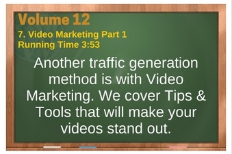 PLR 4 WordPress Vol 12 Video 7 Video Marketing Part 1