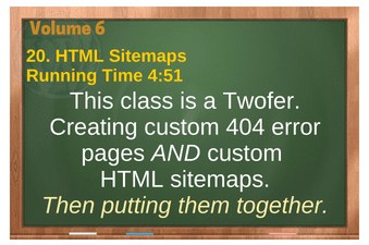 PLR 4 WordPress Vol 6 Video 20 HTML Sitemaps