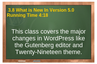 plr4wp Vol 1 video 3.8 Whats New In WordPress 5.0
