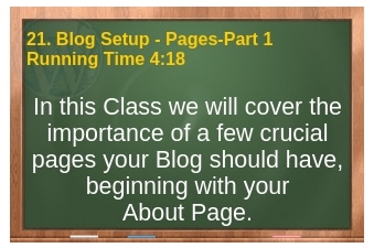 plr4wp Volume 1 Video 21 Blog Setup Part 1 - Pages