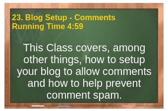 plr4wp Volume 1 Video 23 Blog Setup - Comments