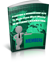 PLR for WordPress Volume 13 Bonus-Starting a Membership Site To Make Even More Money