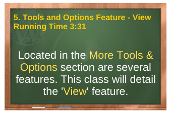 PLR4WP Volume 14 video 5. Tools and Options Feature - View