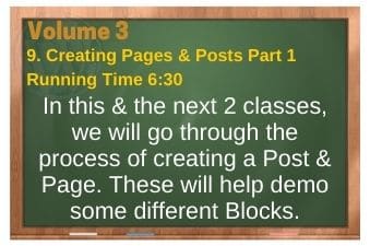 WordPress Volume 03 plr4wp Vol 3 Video 9 Creating Pages & Posts Part 1