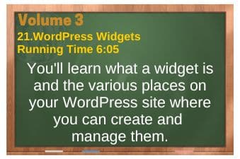 PLR4WP Volume 3 Block Editor Video 21 Block Editor WordPress Widgets