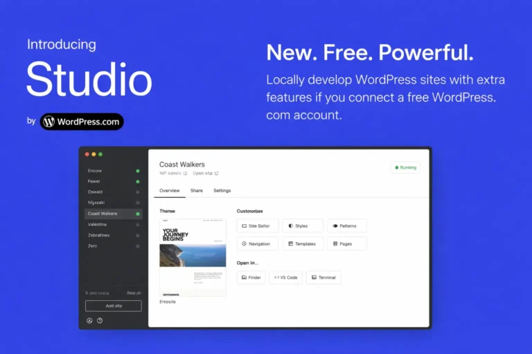 WordPress Studio How-To